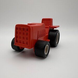 Durham Industries Tractor Orange Hard Plastic Made in Hong Kong (SKU: 495TO)